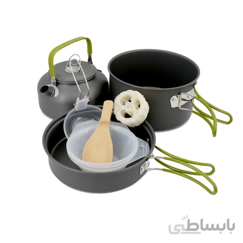 ست تفلون سفری 2-3 نفره