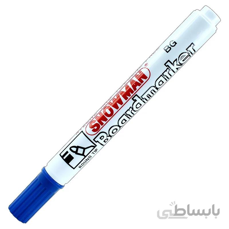 ماژیک وایت برد سر گرد اسنومن ا Snowman White board marker