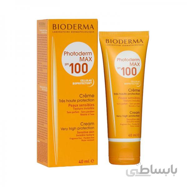 کرم ضدآفتاب بی رنگ بایودرما (SPF 100) | Bioderma