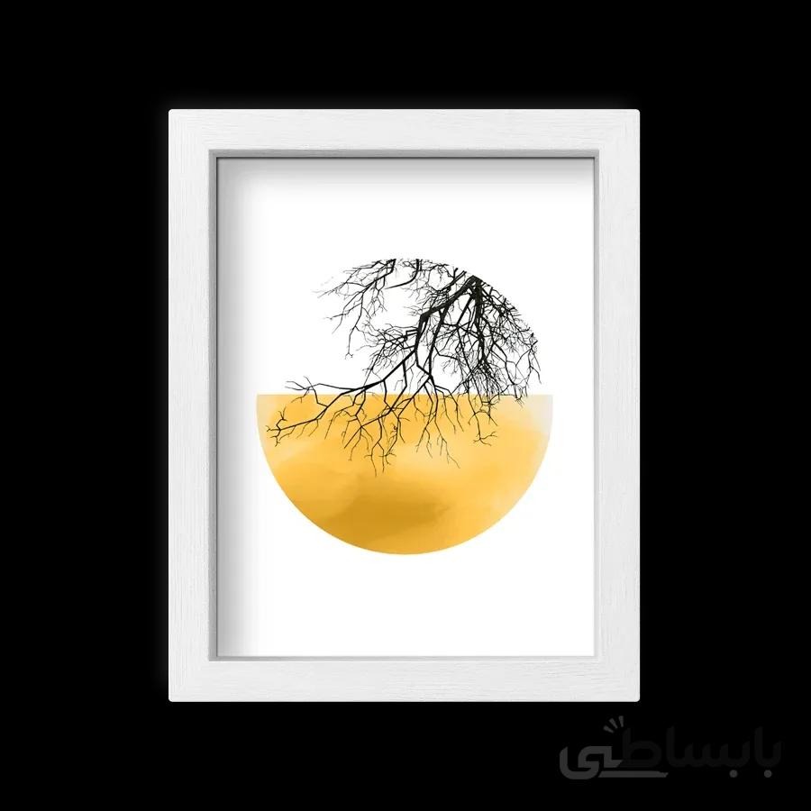 تابلو انتزاعی طلوع