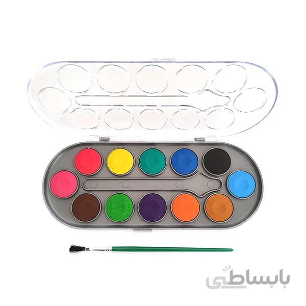آبرنگ 12 تایی لوکی