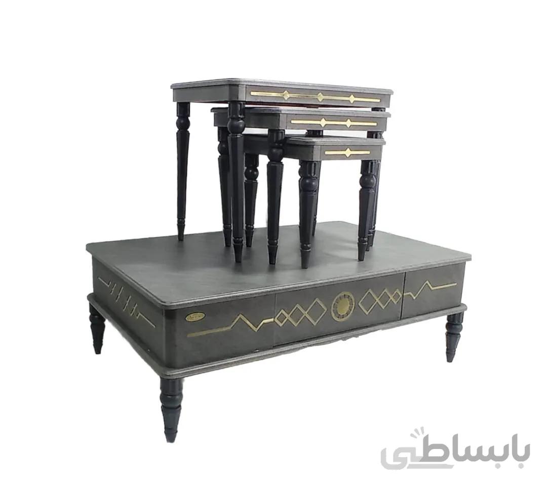 میز جلومبلی عسلی مدل ساره