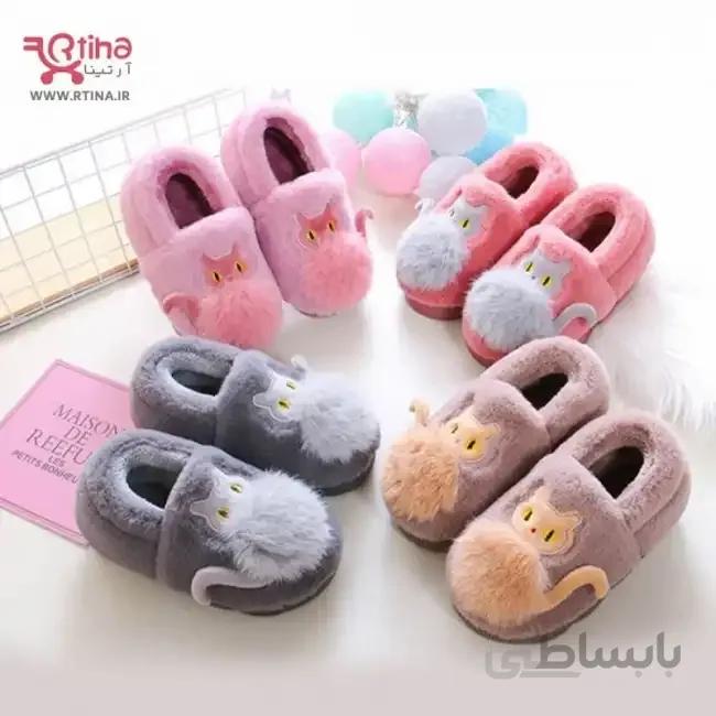 کفش نوزادی پسرانه و دخترانه مدل cute cat