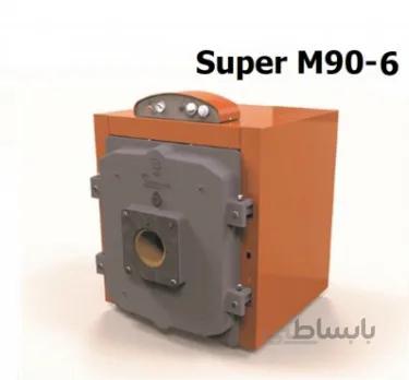 دیگ چدنی لوله و ماشین سازی ایران(با پانل)، (MI3) مدل SUPER M90-6