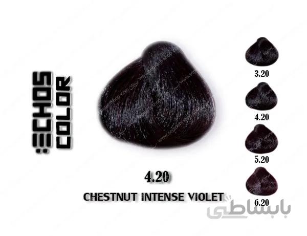 رنگ مو اچ اس لاین شرابی شدید 4.20