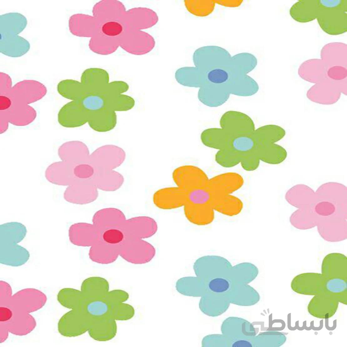 پرده حمام 140*190 رزین تاژ طرح پاستیل Pastil