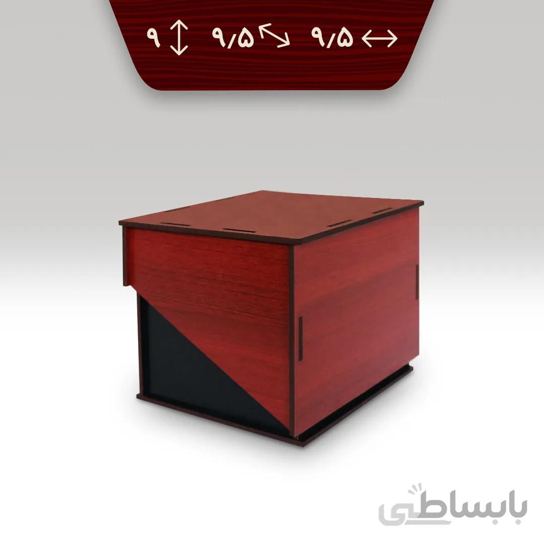 جعبه کادویی چوبی دو تکه – کد FPG0015
