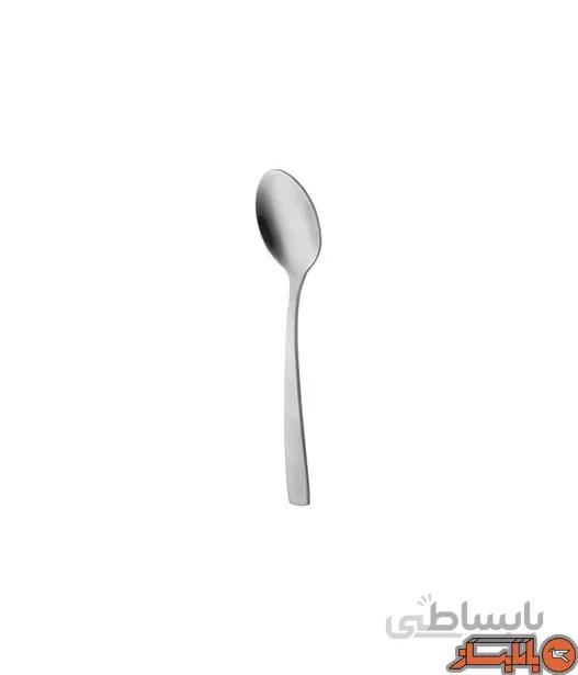 قاشق مربا خوری 6 نفره ناب استیل طرح فلورانس استیل براق (6 پارچه) ا Nab-Steel Florence Steel Jar Spoon 6 Pieces