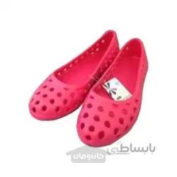 دمپایی رو فرشی طرح چهار خانه و خال خالی