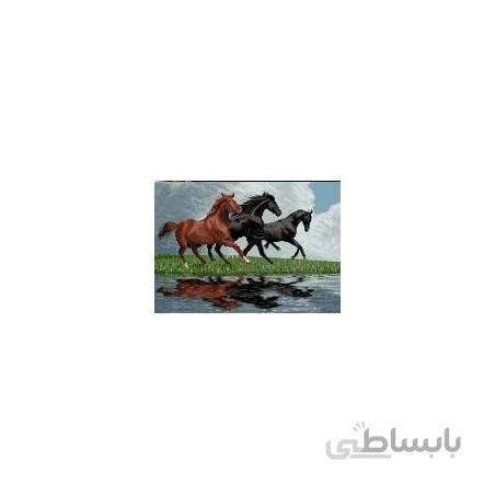 نخ و نقشه آموزشی تابلو فرش کد 11