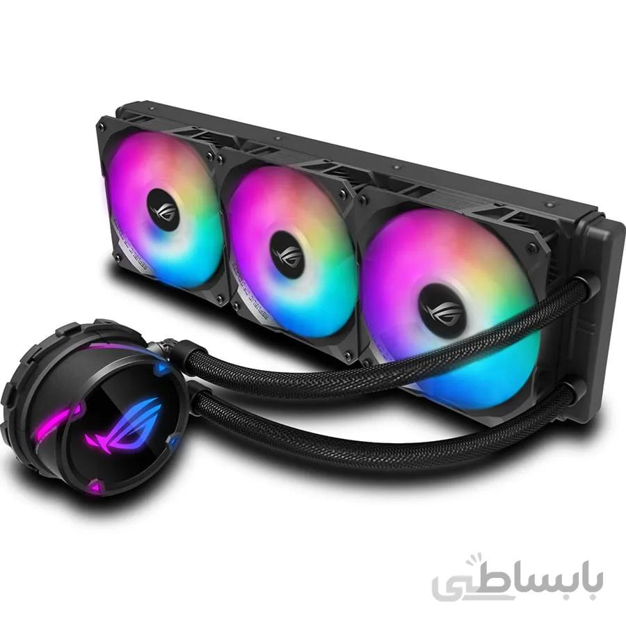 خنک کننده پردازنده ایسوس مدل ROG STRIX LC ۳۶۰ RGB ا ASUS ROG STRIX LC 360 RGB All-in-One Liquid CPU Cooler