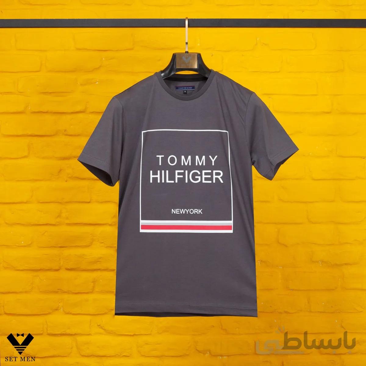 تیشرت یقه گرد tg192 TOMMY HILFGHR