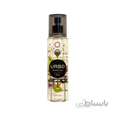 بادی اسپلش عطری مردانه اوربو (URBO) مدل Reveller حجم ۱۵۰ میلی لیتر