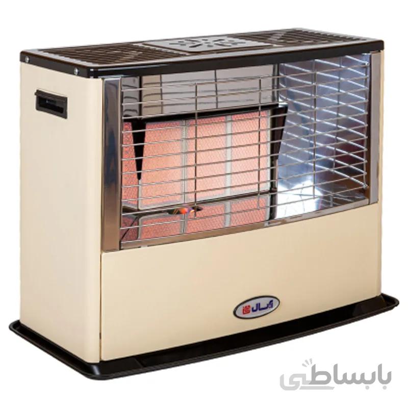 بخاری هوشمند تابشی آبسال مدل 405 (بدون دودکش)