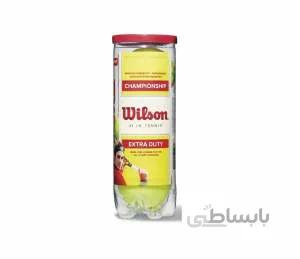 توپ تنیس ویلسون مدل Championship بسته 3 عددی Extra Duty