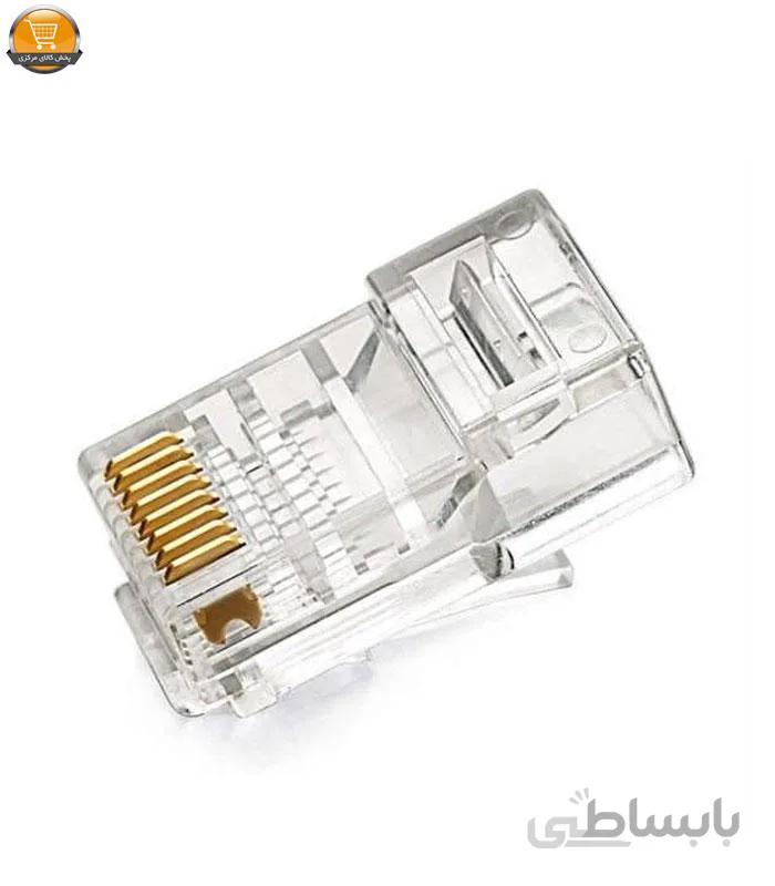 کانکتور CAT6 ای ام پی مدل AMP-110 بسته 100 عددی