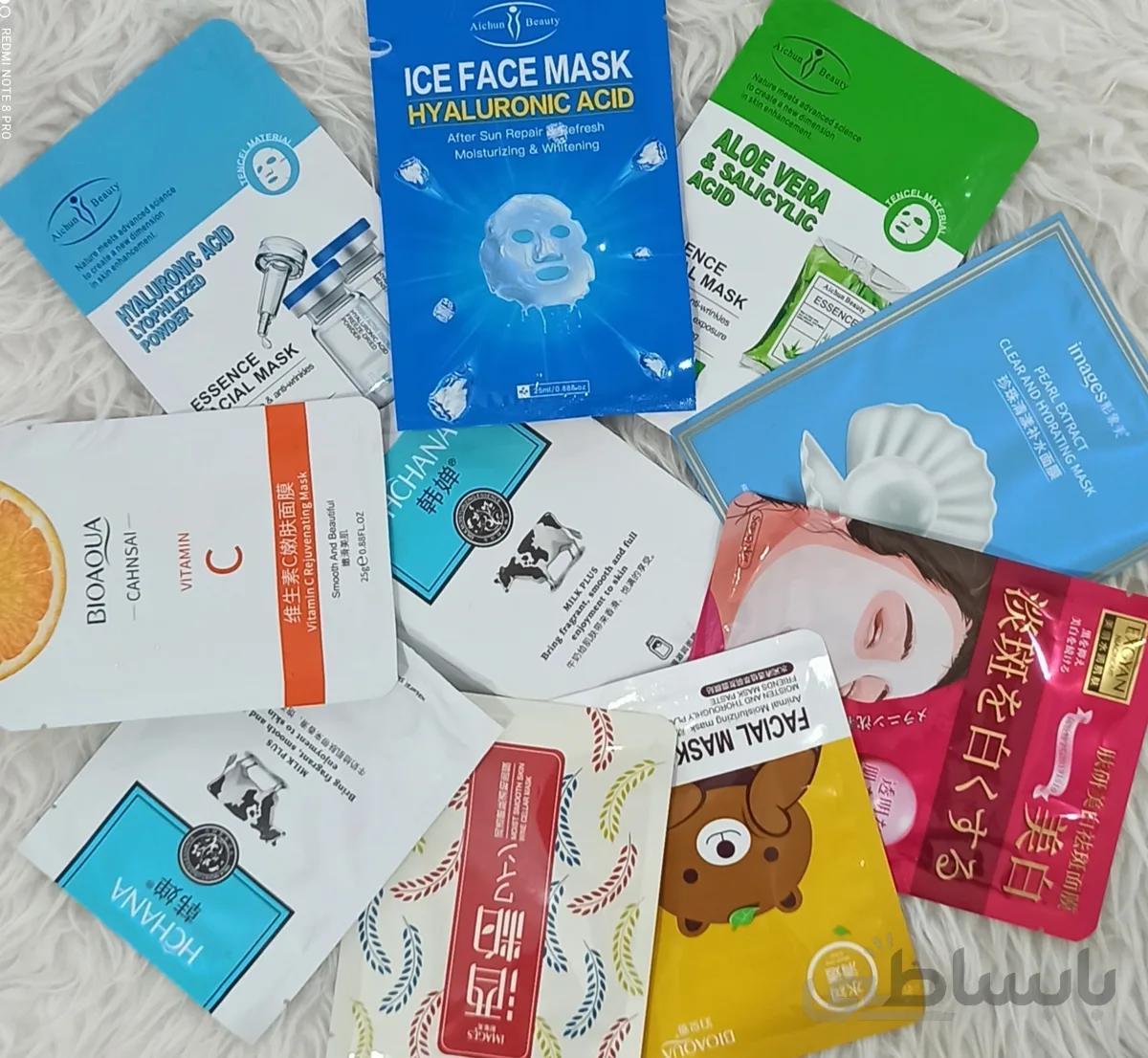 پک ماسک ورقه ای ا Face mask