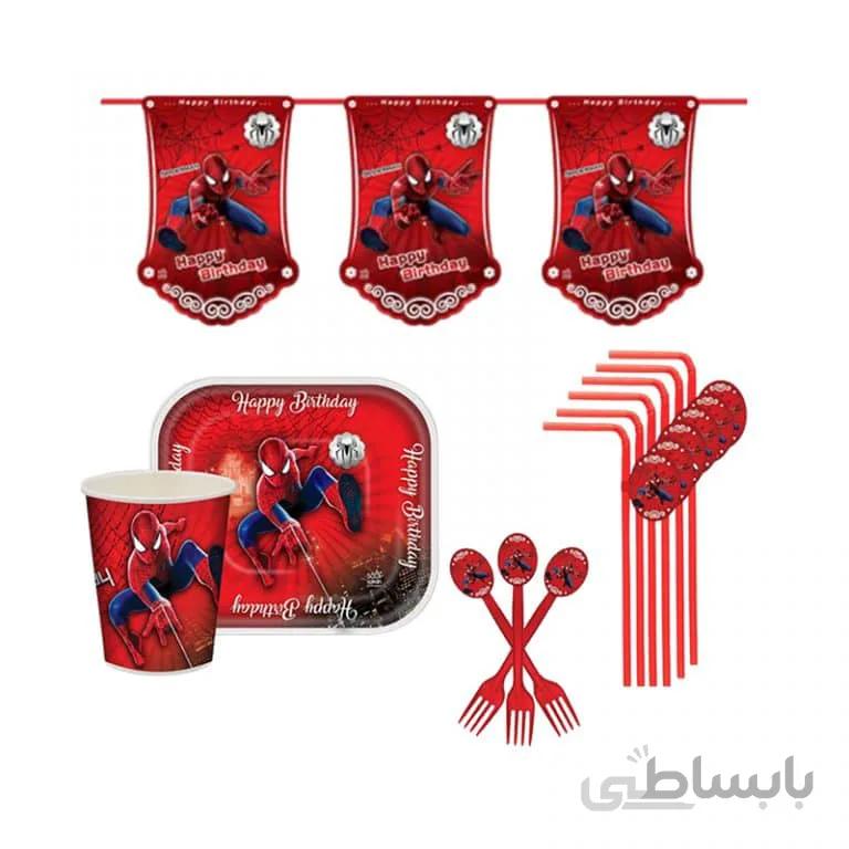 مجموعه 80 عددی تم تولد مرد عنکبوتی مدل STBT978