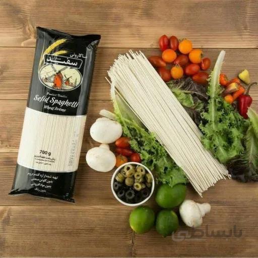 ماکارونی ارگانیک سفید ساران 700 گرمی
