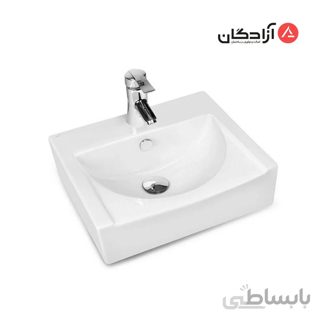 روشویی روکابینتی مروارید مدل یاریس 45