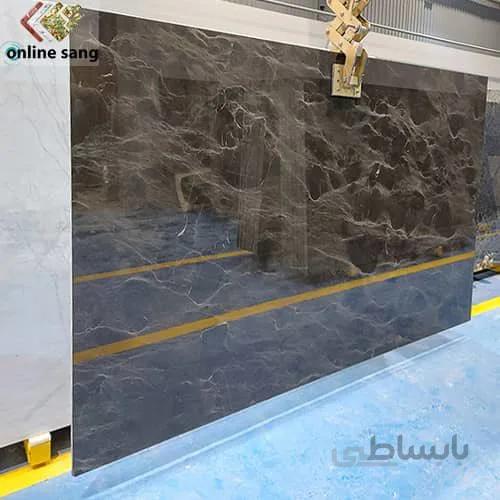 سنگ اسلب دهبید اسپایدر موج دار