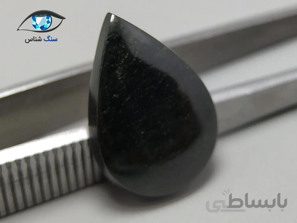 یشم جیدیت سیاه اشکی 2 گرم