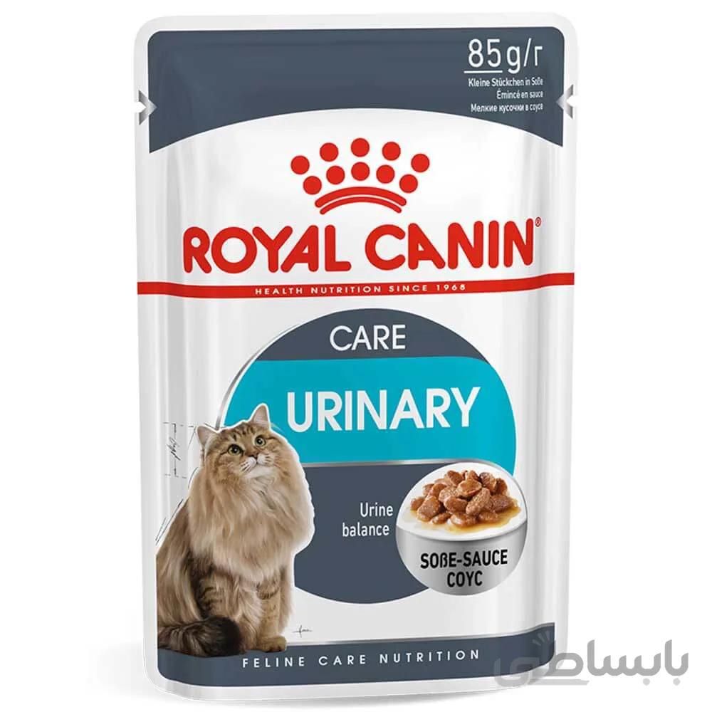 پوچ گربه رویال کنین مدل Urinary Care در سس وزن ۸۵ گرم ا Royal Canin Urinary Care In Gravy 85g