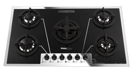 اجاق گاز صفحه ای 5 شعله کلاسیک سینجر مدل SDG520D ا Sinjer SDG520D Gas Hob