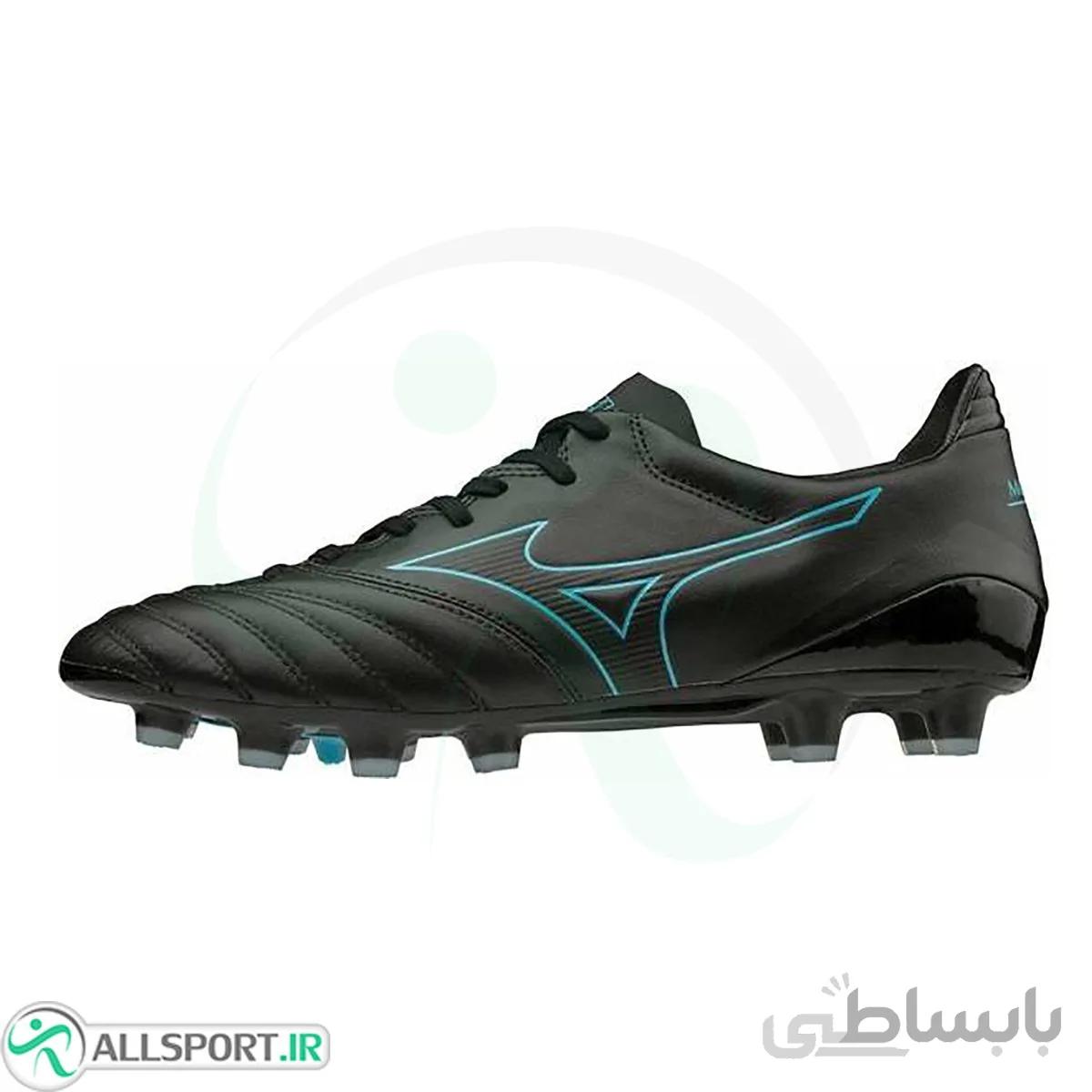 کفش فوتبال میزانو مورلیا طرح اصلی Mizuno Morelia Neo II Black Blue