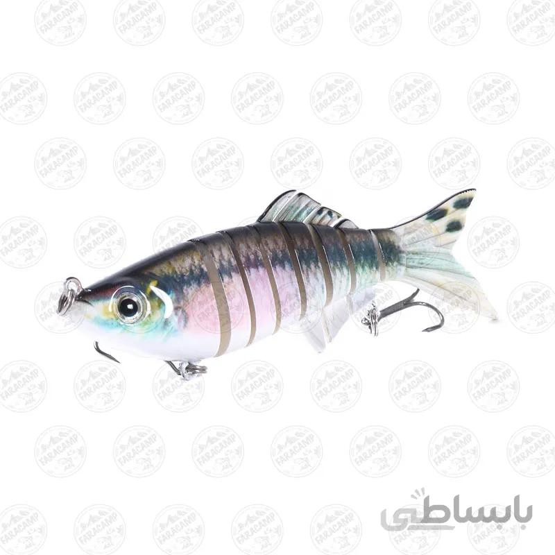 ماهی مصنوعی 8 تکه 11 سانتی متر 22 گرم JM049 5