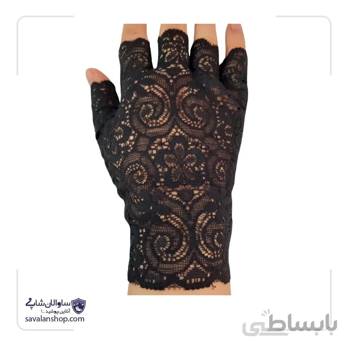 دستکش توری | انگشتی | کد 1281