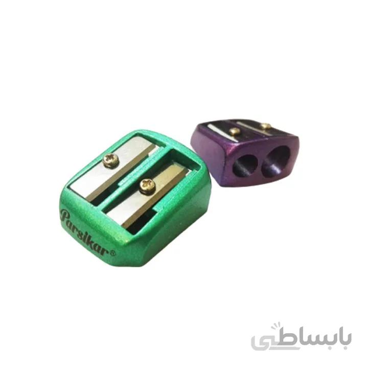 تراش 2 قلو فلزی مدل 716 پارسی کار