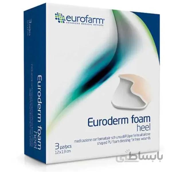 پانسمان فوم پاشنه ۱۳*۱۲ Eurofarm