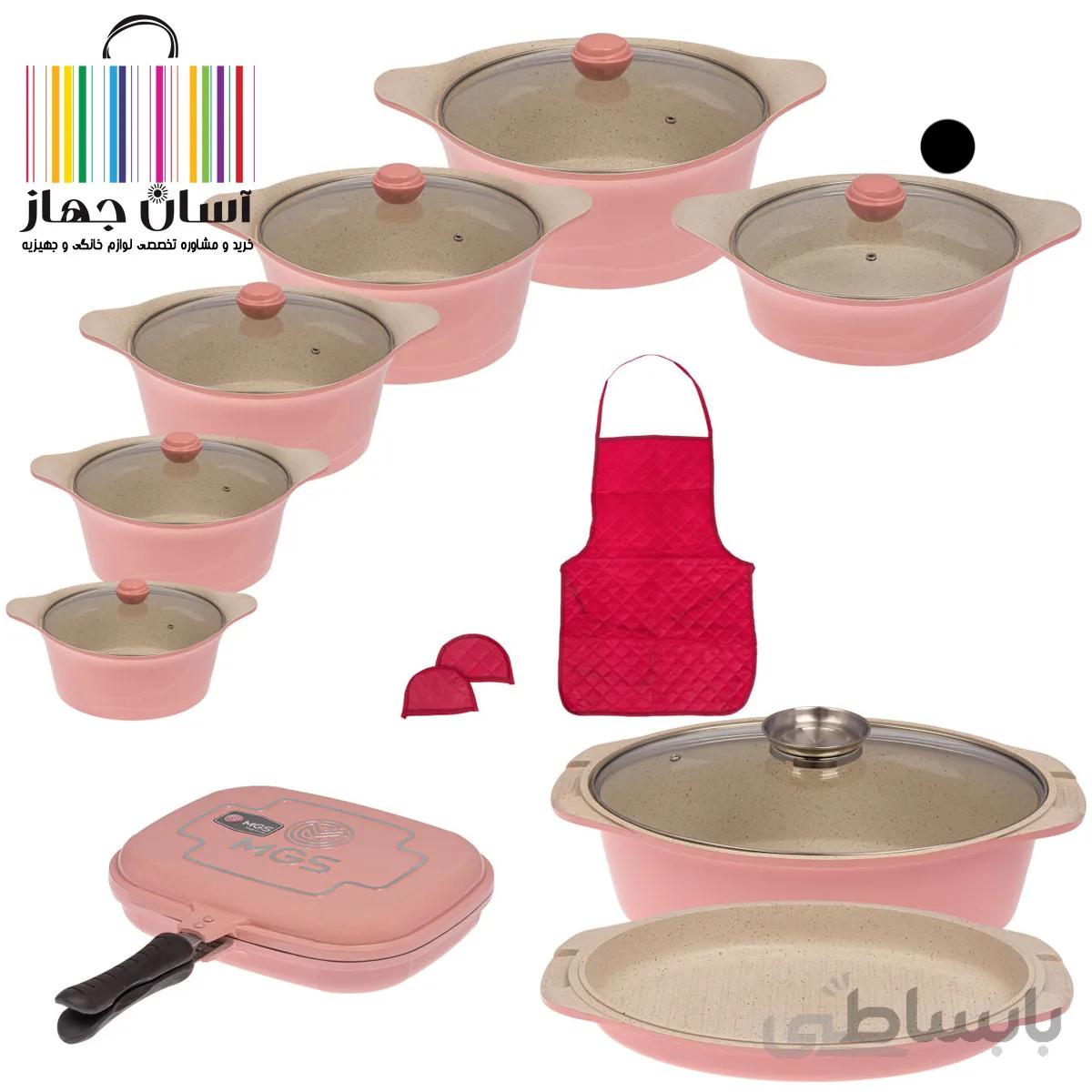 سرویس پخت و پز 20 پارچه ام جی اس مدل MG6