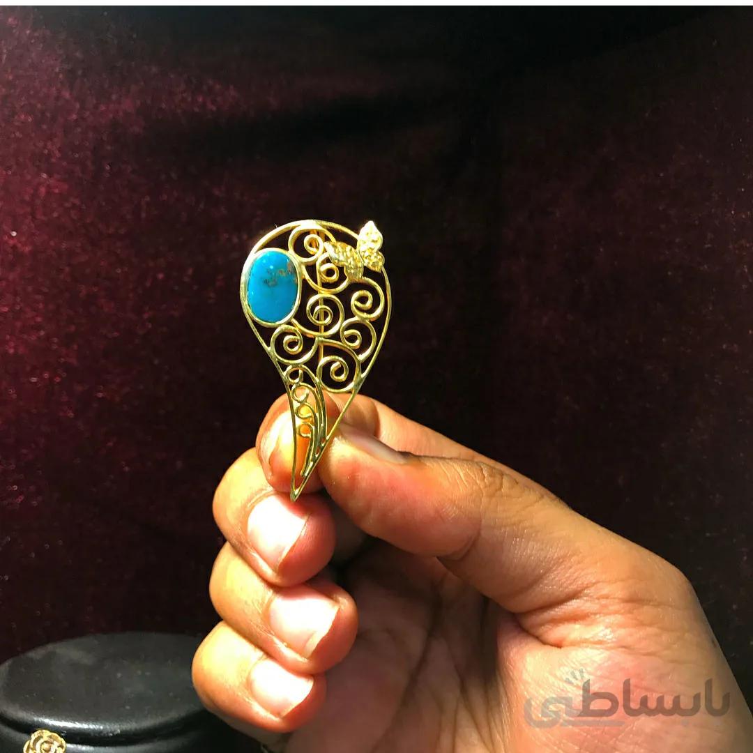 سنجاق سینه مدل جقه