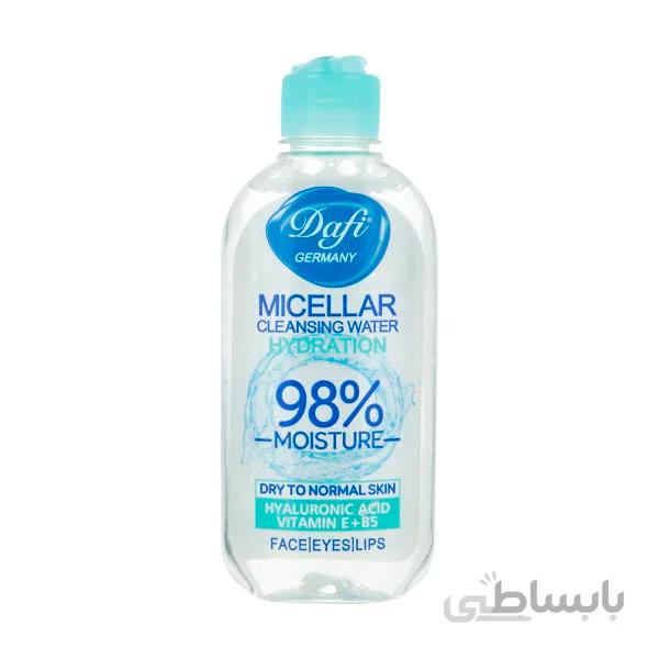 محلول پاک کننده آرایش دافی مدل میسلار واتر حجم 200 میلی لیتر