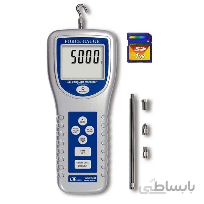 نیرو سنج دیجیتال دارای کارت حافظه لوترون مدل LUTRON FG-6005SD ا LUTRON FG-6005SD