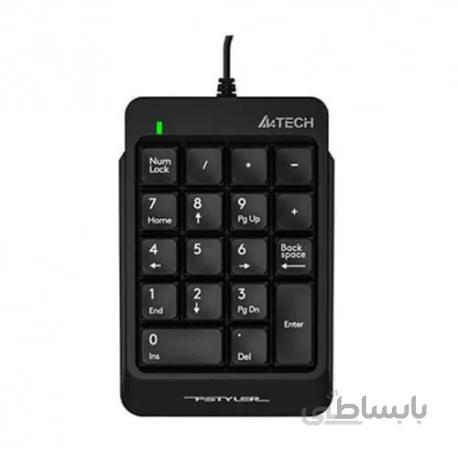 مشخصات، قیمت و خرید نامپد باسیم ای فورتک FK13P ا A4tech FK13P Wired Key Pad