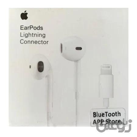هندزفری بلوتوثی آیفون 12 Apple Lightning Earpods