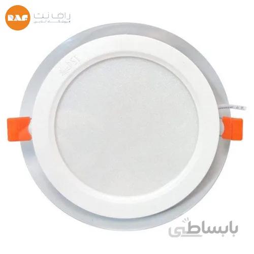 پنل 12 وات دایره گلاریس پارس شعاع تابا ا Glaris 12 Watt Pars Shoa Taba Valanoor