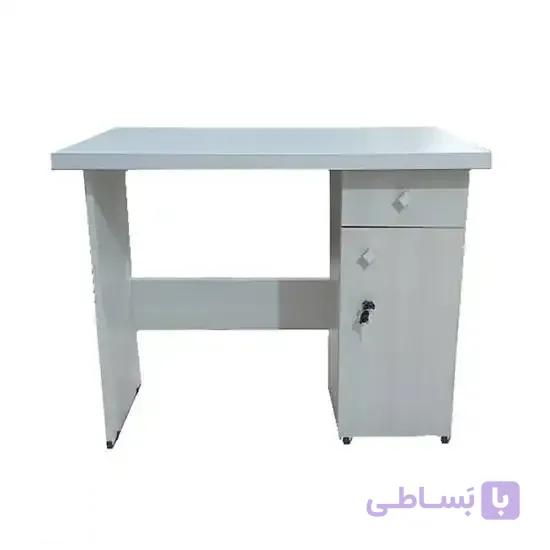 میز تحریر و کامپیوتر درسا سفید