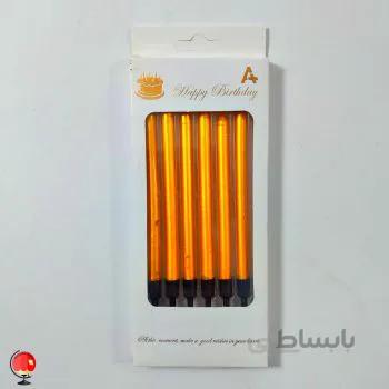 شمع مدادی متالیک طلایی