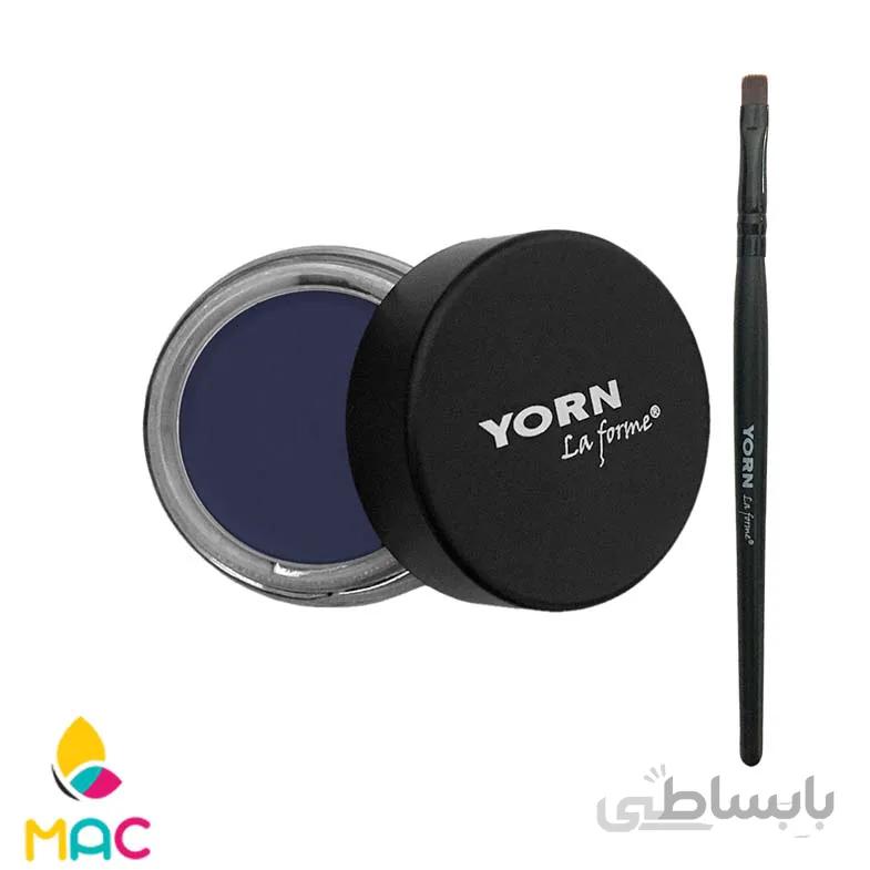 خط چشم ژلی یورن سرمه ای YORN La Forme Gel Eyeliner