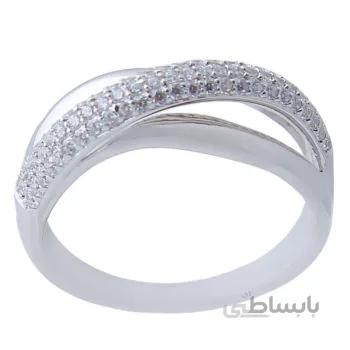 انگشتر نقره زنانه کد AWR_716