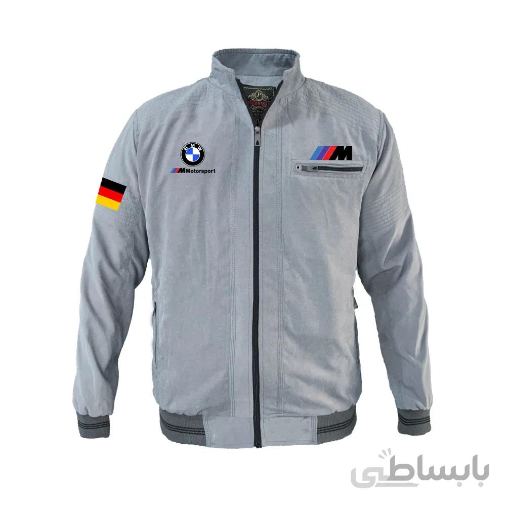 کاپشن بهاری طوسی bmw motorsport