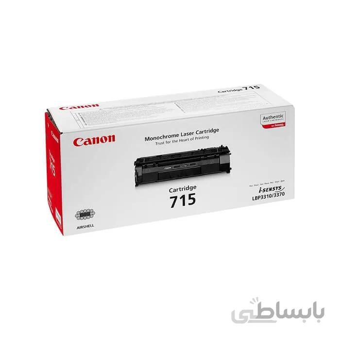 تونر کارتریج مشکی کانن مدل 715-طرح