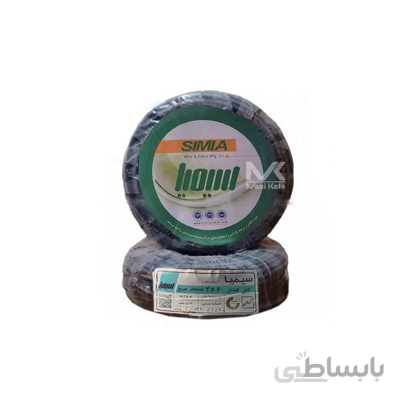 کابل برق 2 در 6 سیمیا بسته 100 متری
