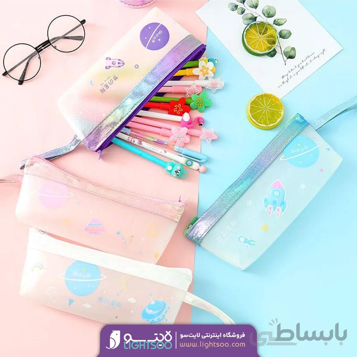 جامدادی سیلیکونی طرح گلگسی