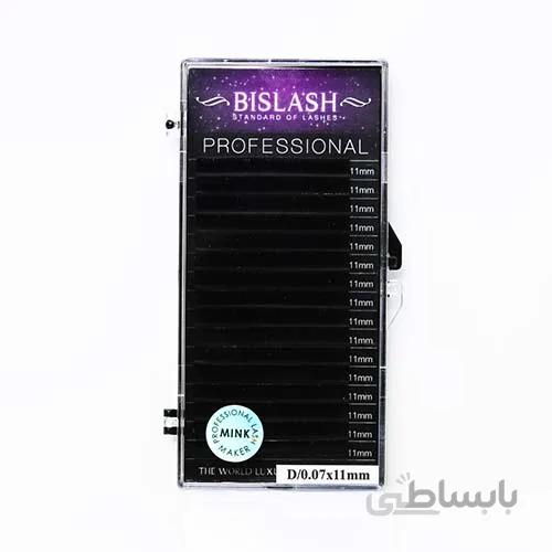 مژه مصنوعی بیسلش مدل D 0.07 11m