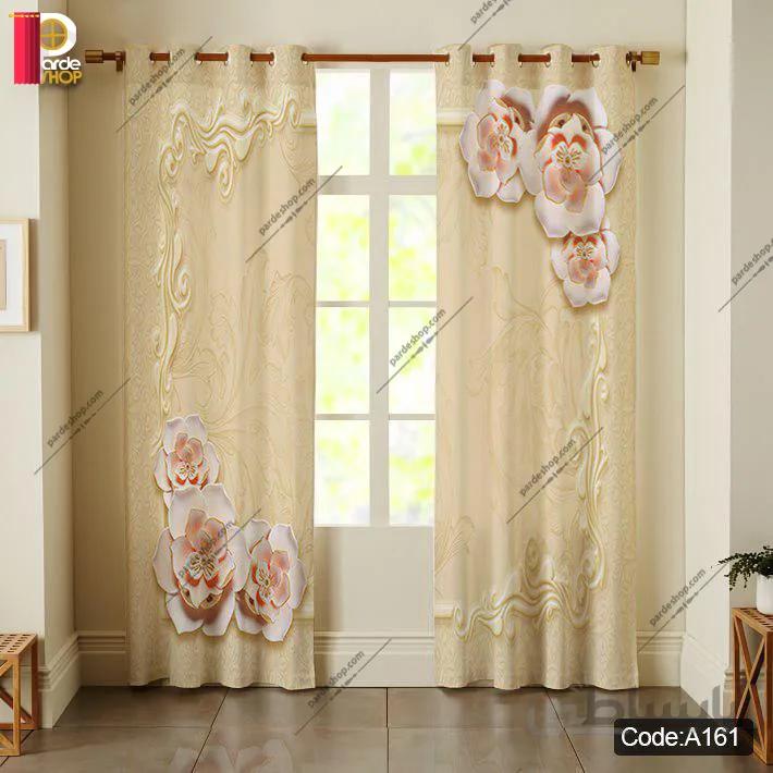 پرده پانچی چاپی کد A161